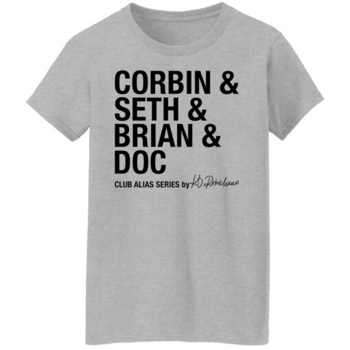 Corbin and seth and brian and doc club alias series shirt Shirt Sweatshirt Long Sleeve Hoodie Tank Mug