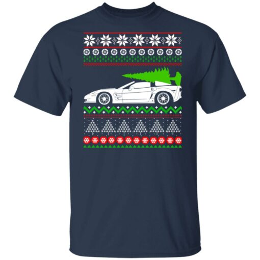 Corvette C6 Christmas sweater Shirt Sweatshirt Long Sleeve Hoodie Tank Mug