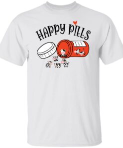 Cow happy pills shirt Shirt Sweatshirt Long Sleeve Hoodie Tank Mug