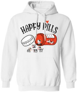 Cow happy pills shirt Shirt Sweatshirt Long Sleeve Hoodie Tank Mug