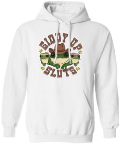 Cowboy Frog giddy up sluts shirt Shirt Sweatshirt Long Sleeve Hoodie Tank Mug