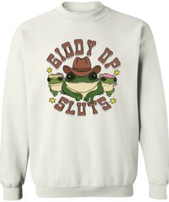 Cowboy Frog giddy up sluts shirt Shirt Sweatshirt Long Sleeve Hoodie Tank Mug 3 Cowboy Frog giddy up sluts shirt Shirt Sweatshirt Long Sleeve Hoodie Tank Mug 4