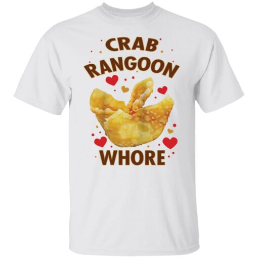 Crab Rangoon whore shirt Shirt Sweatshirt Long Sleeve Hoodie Tank Mug