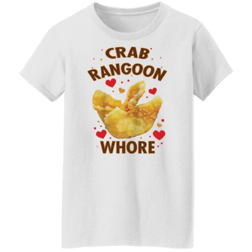 Crab Rangoon whore shirt Shirt Sweatshirt Long Sleeve Hoodie Tank Mug