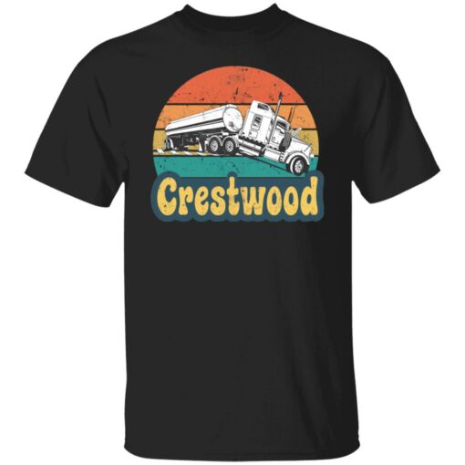 Crestwood tourism semi stuck on railroad tracks shirt Shirt Sweatshirt Long Sleeve Hoodie Tank Mug