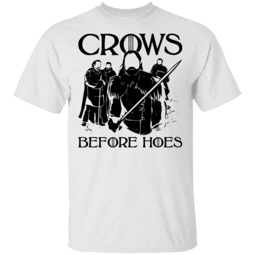 Crows Before Hoes Shirt, Hoodie, Tank Shirt Sweatshirt Long Sleeve Hoodie Tank Mug