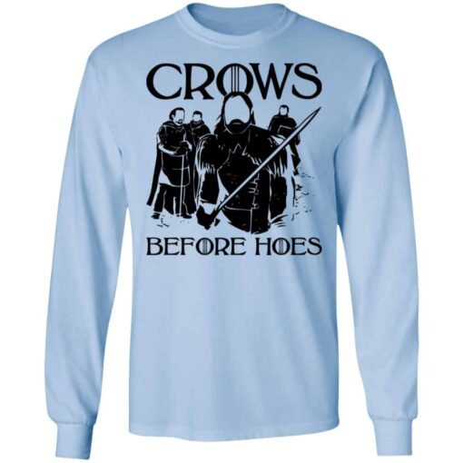 Crows Before Hoes Shirt, Hoodie, Tank Shirt Sweatshirt Long Sleeve Hoodie Tank Mug