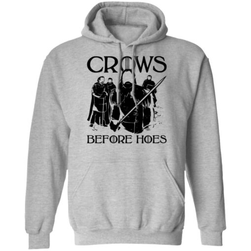 Crows Before Hoes Shirt, Hoodie, Tank Shirt Sweatshirt Long Sleeve Hoodie Tank Mug