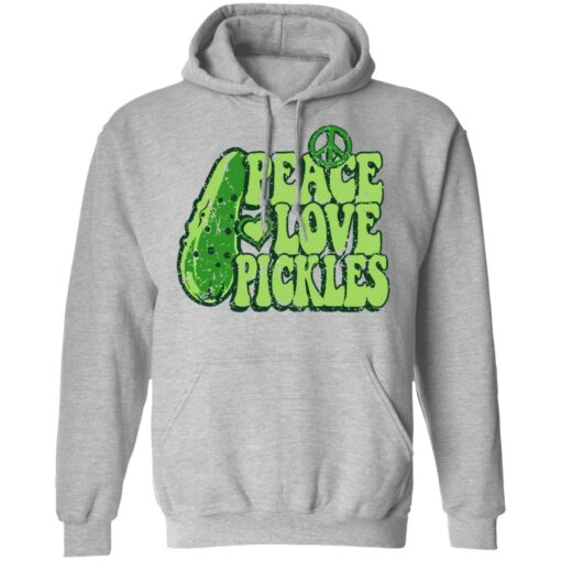 Cucumber peace love pickles shirt Shirt Sweatshirt Long Sleeve Hoodie Tank Mug