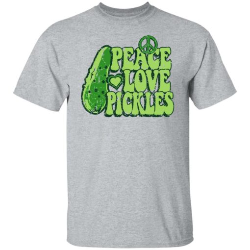 Cucumber peace love pickles shirt Shirt Sweatshirt Long Sleeve Hoodie Tank Mug