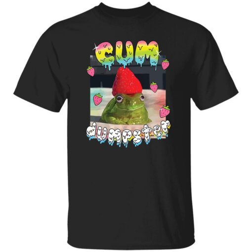 Cum dumpster frog shirt Shirt Sweatshirt Long Sleeve Hoodie Tank Mug