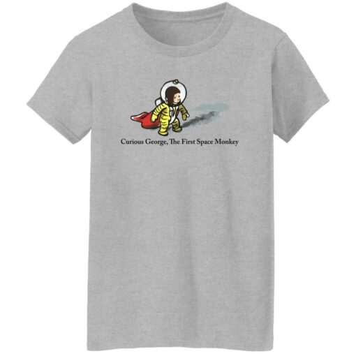 Curious George The First Space Monkey Shirt Shirt Sweatshirt Long Sleeve Hoodie Tank Mug