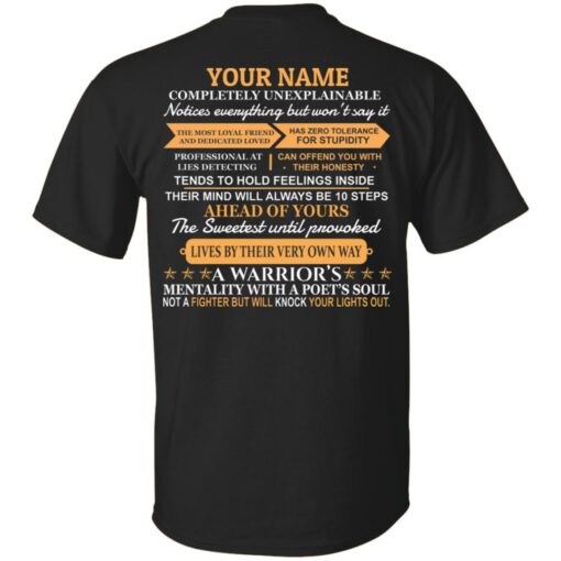 Custom name completely unexplainable notices everything but won’t say it Shirt