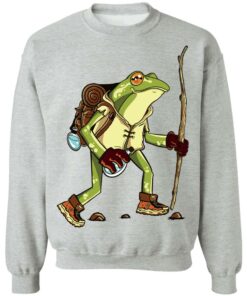Cute frog hiker toad cottagecore aesthetic goblincore shirt Shirt Sweatshirt Long Sleeve Hoodie Tank Mug 4