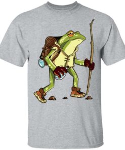 Cute frog hiker toad cottagecore aesthetic goblincore shirt Shirt Sweatshirt Long Sleeve Hoodie Tank Mug 6