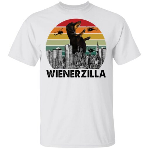 Dachshund Wienerzilla shirt Shirt Sweatshirt Long Sleeve Hoodie Tank Mug