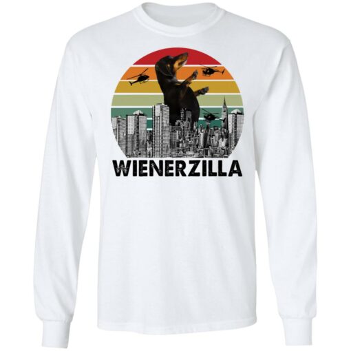 Dachshund Wienerzilla shirt Shirt Sweatshirt Long Sleeve Hoodie Tank Mug