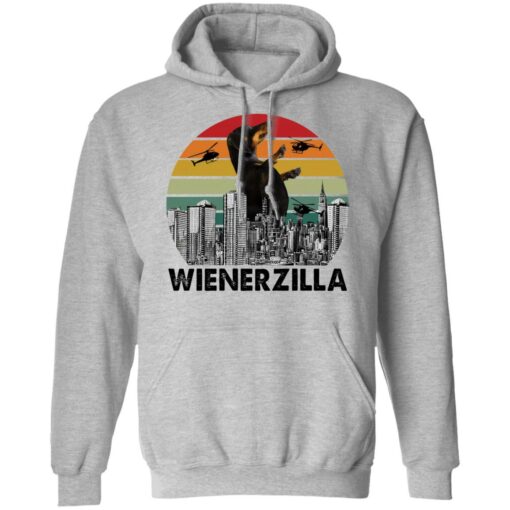 Dachshund Wienerzilla shirt Shirt Sweatshirt Long Sleeve Hoodie Tank Mug