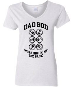 Dad bod working on my six pack shirt Shirt Sweatshirt Long Sleeve Hoodie Tank Mug 3