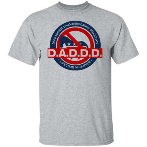 Dads against daughters dating Democrats Daddd shirt Shirt Sweatshirt Long Sleeve Hoodie Tank Mug