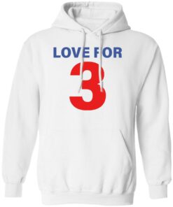 Damar Hamlin love for 3 shirt Shirt Sweatshirt Long Sleeve Hoodie Tank Mug