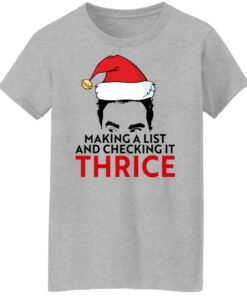 David - Making A List And Checking It Thrice Shirt Shirt Sweatshirt Long Sleeve Hoodie Tank Mug 4 David Making A List And Checking It Thrice Shirt Shirt Sweatshirt Long Sleeve Hoodie Tank Mug 2