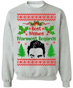 David Rose Best Wishes Warmest Regards Christmas Sweater Shirt Sweatshirt Long Sleeve Hoodie Tank Mug 7