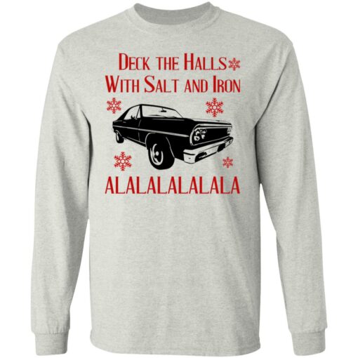 Deck The Halls With Salt And Iron Shirt Shirt Sweatshirt Long Sleeve Hoodie Tank Mug