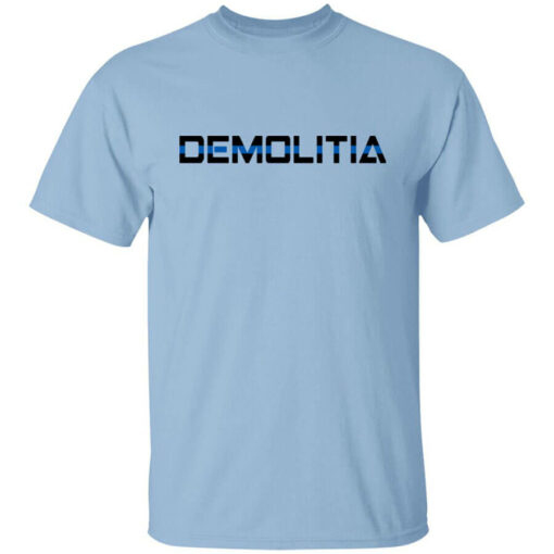 Demolitia Back The Blue Shirt Shirt Sweatshirt Long Sleeve Hoodie Tank Mug