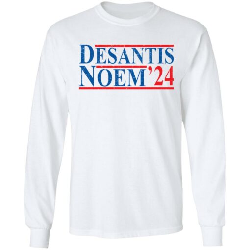 Desantis noem 24 shirt Shirt Sweatshirt Long Sleeve Hoodie Tank Mug