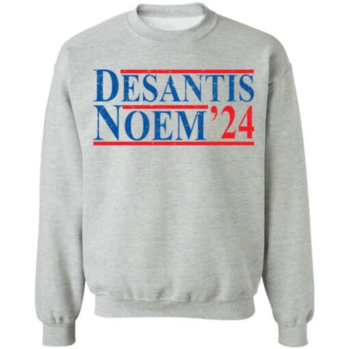 Desantis noem 24 shirt Shirt Sweatshirt Long Sleeve Hoodie Tank Mug