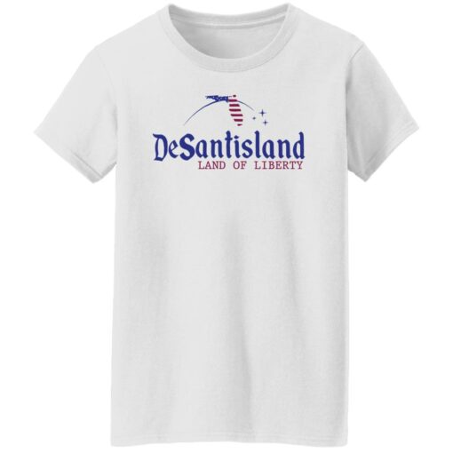 Desantisland land of liberty shirt Shirt Sweatshirt Long Sleeve Hoodie Tank Mug