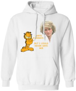 Diana and Garfield i hate mondays but i could never hate her shirt Shirt Sweatshirt Long Sleeve Hoodie Tank Mug 3 Diana and Garfield i hate mondays but i could never hate her shirt Shirt Sweatshirt Long Sleeve Hoodie Tank Mug 3
