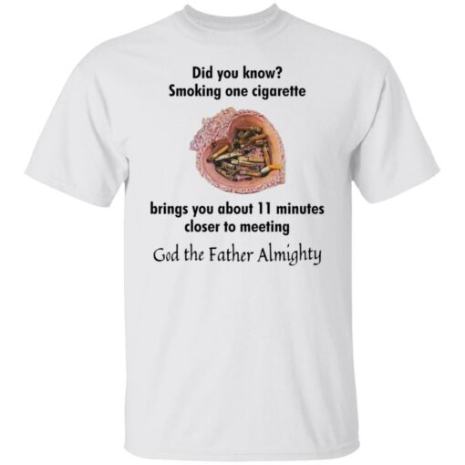 Did you know smoking cigarette shirt Shirt Sweatshirt Long Sleeve Hoodie Tank Mug