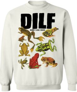 Dilf damn i love frogs shirt Shirt Sweatshirt Long Sleeve Hoodie Tank Mug 4