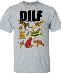 Dilf damn i love frogs shirt Shirt Sweatshirt Long Sleeve Hoodie Tank Mug 5