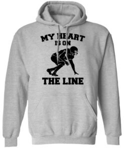 Diving my heart is on the line shirt Shirt Sweatshirt Long Sleeve Hoodie Tank Mug