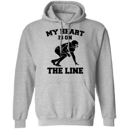 Diving my heart is on the line shirt Shirt Sweatshirt Long Sleeve Hoodie Tank Mug