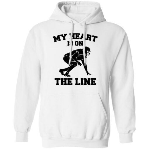 Diving my heart is on the line shirt Shirt Sweatshirt Long Sleeve Hoodie Tank Mug