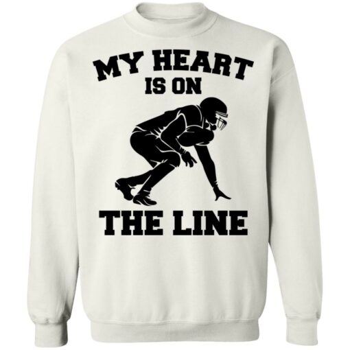 Diving my heart is on the line shirt Shirt Sweatshirt Long Sleeve Hoodie Tank Mug