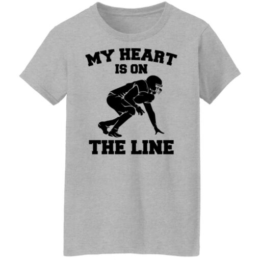 Diving my heart is on the line shirt Shirt Sweatshirt Long Sleeve Hoodie Tank Mug