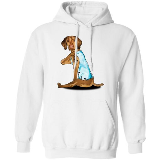 Dog Vizsla tattoo I love mom shirt Shirt Sweatshirt Long Sleeve Hoodie Tank Mug