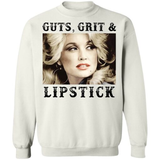 Dolly Parton guts, grit and lipstick shirt Shirt Sweatshirt Long Sleeve Hoodie Tank Mug