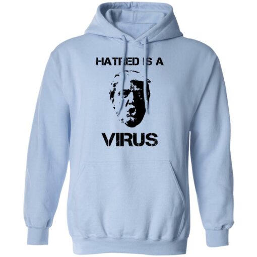 Donald Trump Hatred Is A Virus T-Shirts, Hoodies, Long Sleeve Shirt Sweatshirt Long Sleeve Hoodie Tank Mug