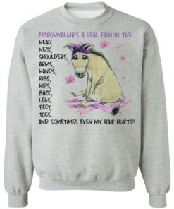 Donkey fibromyalgia’s a real pain in the head neck shirt Shirt Sweatshirt Long Sleeve Hoodie Tank Mug 4 Donkey fibromyalgia's a real pain in the head neck shirt Shirt Sweatshirt Long Sleeve Hoodie Tank Mug 4
