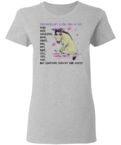 Donkey fibromyalgia’s a real pain in the head neck shirt Shirt Sweatshirt Long Sleeve Hoodie Tank Mug 8 Donkey fibromyalgia's a real pain in the head neck shirt Shirt Sweatshirt Long Sleeve Hoodie Tank Mug 8