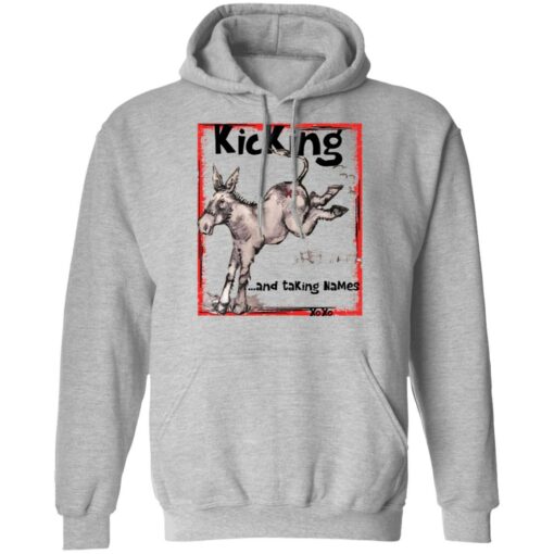 Donkey kicking and taking names xo xo shirt Shirt Sweatshirt Long Sleeve Hoodie Tank Mug