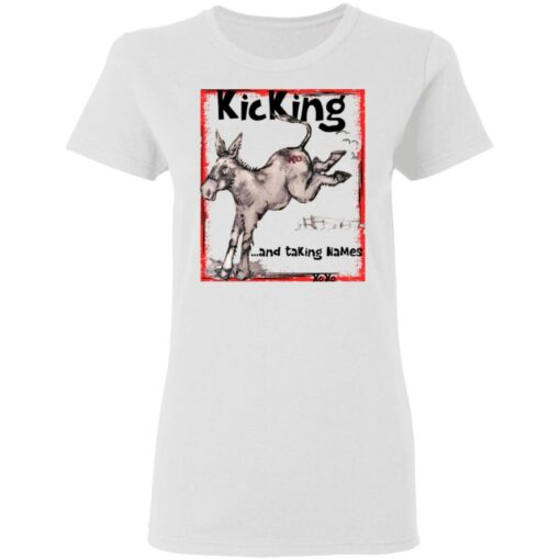 Donkey kicking and taking names xo xo shirt Shirt Sweatshirt Long Sleeve Hoodie Tank Mug