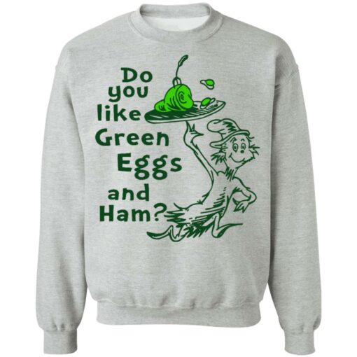 Dr Seuss do you like green eggs and ham shirt Shirt Sweatshirt Long Sleeve Hoodie Tank Mug