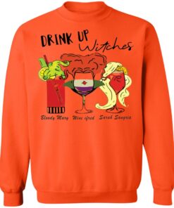 Drink up witches Bloody Mary Wine ifred Sarah Sangria shirt Shirt Sweatshirt Long Sleeve Hoodie Tank Mug 4